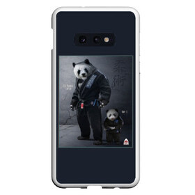 Чехол для Samsung S10E с принтом PANDA в Белгороде, Силикон | Область печати: задняя сторона чехла, без боковых панелей | glory | guruma | judo | kata otoshi | m 1 | ufc | бой | борьба | дзюдзюцу | дзюдо | кимоно | мотивация | мягкий | приемы | путь | сила | скорость | спорт | стиль | татами | япония