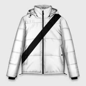 Мужская зимняя куртка 3D с принтом Пристегнутый ремень в Белгороде, верх — 100% полиэстер; подкладка — 100% полиэстер; утеплитель — 100% полиэстер | длина ниже бедра, свободный силуэт Оверсайз. Есть воротник-стойка, отстегивающийся капюшон и ветрозащитная планка. 

Боковые карманы с листочкой на кнопках и внутренний карман на молнии. | Тематика изображения на принте: авто | автомобили | машина | пристегнутый ремень | ремень | транспорт