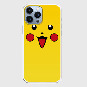 Чехол для iPhone 13 Pro Max с принтом ПИКА ПИКА в Белгороде,  |  | pika | pika pika | pikachu | pokemon | детектив пикачу | пика | пикачу | покемоны