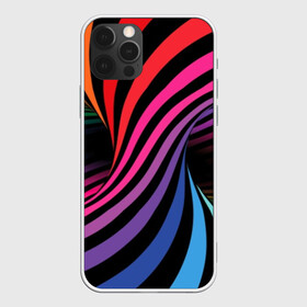 Чехол для iPhone 12 Pro Max с принтом Метаморфозы в Белгороде, Силикон |  | abstraction | black | blue | color | green | hypnosis | illusion | orange | p | rainbow | red | tunnel | yellow | абстракция | галлюцинации | гипноз | желтый | зеленый | иллюзия | красный | оранжевый | полосы | психоделика | радуга | разноцветны