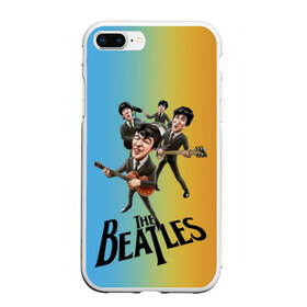 Чехол для iPhone 7Plus/8 Plus матовый с принтом The Beatles в Белгороде, Силикон | Область печати: задняя сторона чехла, без боковых панелей | george harrison | john lennon | paul mccartney | psychedelic rock | ringo starr | the beatles | англия | ансамбль | джон леннон | джордж харрисон | пол маккартни | психоделический рок | ринго старр