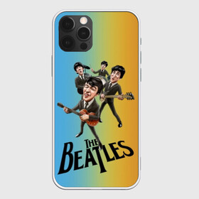 Чехол для iPhone 12 Pro с принтом The Beatles в Белгороде, силикон | область печати: задняя сторона чехла, без боковых панелей | Тематика изображения на принте: george harrison | john lennon | paul mccartney | psychedelic rock | ringo starr | the beatles | англия | ансамбль | джон леннон | джордж харрисон | пол маккартни | психоделический рок | ринго старр