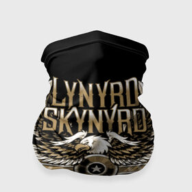 Бандана-труба 3D с принтом Lynyrd Skynyrd в Белгороде, 100% полиэстер, ткань с особыми свойствами — Activecool | плотность 150‒180 г/м2; хорошо тянется, но сохраняет форму | Тематика изображения на принте: 