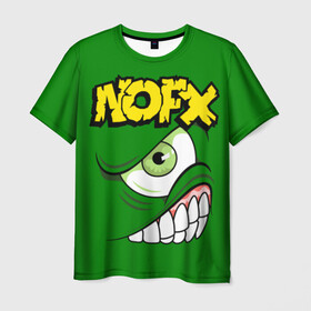 Мужская футболка 3D с принтом NOFX в Белгороде, 100% полиэфир | прямой крой, круглый вырез горловины, длина до линии бедер | hardcore | nofx | punk | группы | музыка | панк | панк рок | рок | ска панк | скейт панк