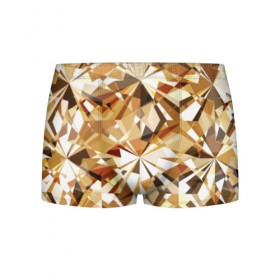 Мужские трусы 3D с принтом Желтые бриллианты в Белгороде, 50% хлопок, 50% полиэстер | классическая посадка, на поясе мягкая тканевая резинка | Тематика изображения на принте: cut | diamond | gem | glitter | gold | jewel | kaleidoscope | luxury | shine | sparkle | white | yellow | алмаз | белый | блеск | бриллиант | диамант | драгоценность | драгоценный камень | желтый | золотой | калейдоскоп | люкс | огранка