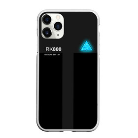 Чехол для iPhone 11 Pro матовый с принтом RK800 CONNOR в Белгороде, Силикон |  | Тематика изображения на принте: action | ai | android | connor | dbhpk19 | detroit become human | rk 800 | rk 900 | андроиды | детектив | игра | интерактивное кино | кара | коннор | логотип | маркус | роботы | фирменный стиль | экшн