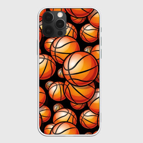 Чехол для iPhone 12 Pro Max с принтом Баскетбольные мячи в Белгороде, Силикон |  | activity | ball | basketball | black | brightness | brown | circle | color | game | illustration | orange | sport | victory | yellow | активность | апельсиновый | баскетбол | желтый | игра | иллюстрация | коричневый | круг | мяч | оранжевый | победа | спо