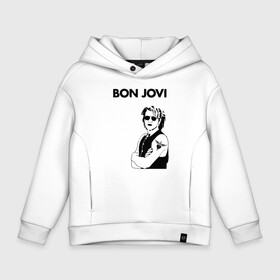 Детское худи Oversize хлопок с принтом Bon Jovi в Белгороде, френч-терри — 70% хлопок, 30% полиэстер. Мягкий теплый начес внутри —100% хлопок | боковые карманы, эластичные манжеты и нижняя кромка, капюшон на магнитной кнопке | Тематика изображения на принте: bon jovi | альбом | арена | бон | бон джови | глэм | группа | джови | джон | метал | музыка | надпись | песни | поп | попрок | рок | рокер | смайл | солист | софт | стена | хард | хеви | хевиметал