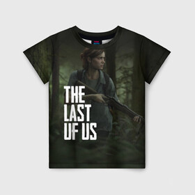 Детская футболка 3D с принтом THE LAST OF US ЭЛЛИ | ОДНИ ИЗ НАС ELLIE в Белгороде, 100% гипоаллергенный полиэфир | прямой крой, круглый вырез горловины, длина до линии бедер, чуть спущенное плечо, ткань немного тянется | gamer | player | stels | the last of us | the last of us part 2 | бегун | джоэл | каннибалы | охотники | сталкер | топляк | цикады | щелкун | элли