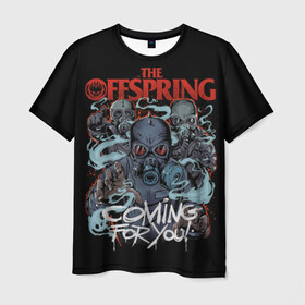 Мужская футболка 3D с принтом Offspring в Белгороде, 100% полиэфир | прямой крой, круглый вырез горловины, длина до линии бедер | Тематика изображения на принте: offspring | ofspring | punk | rock | the offspring | группы | музыка | офспринг | оффспринг | панк | рок