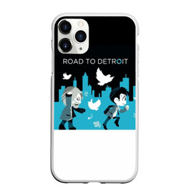 Чехол для iPhone 11 Pro Max матовый с принтом ROAD TO DETROIT в Белгороде, Силикон |  | 2038 | become | connor | dbh | dbhpk19 | gavin reed | human | quantic | reed | reed900 | rk800 | rk900 | андроид | девиант | детройт | кара | квест | коннор | маркус