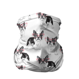 Бандана-труба 3D с принтом Французские бульдоги в очках в Белгороде, 100% полиэстер, ткань с особыми свойствами — Activecool | плотность 150‒180 г/м2; хорошо тянется, но сохраняет форму | black | breed | cool | cute | dog | french bulldog | pink | puppy | white | белый | мило | очки | пёс | порода | прикольный | псина | розовый | собака | французский бульдог | черный | щенок
