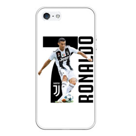 Чехол для iPhone 5/5S матовый с принтом Ronaldo the best в Белгороде, Силикон | Область печати: задняя сторона чехла, без боковых панелей | calcio | club | cr7 | cristiano ronaldo | dybala | football | full highlights | goals | highlights | italia | juventus | napoli | roma | serie a | белый | италия | клуб | форма | черный | ювентус