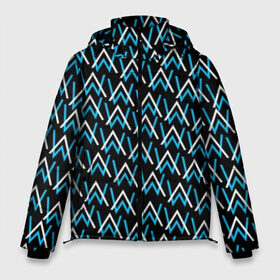 Мужская зимняя куртка 3D с принтом ALAN WALKER в Белгороде, верх — 100% полиэстер; подкладка — 100% полиэстер; утеплитель — 100% полиэстер | длина ниже бедра, свободный силуэт Оверсайз. Есть воротник-стойка, отстегивающийся капюшон и ветрозащитная планка. 

Боковые карманы с листочкой на кнопках и внутренний карман на молнии. | alan walker | aw | electro | electro music | music | алан уокер | музыка | музыкант | электро | электронная музыка