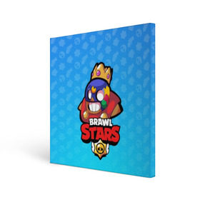 Холст квадратный с принтом El Primo - BRAWL STARS в Белгороде, 100% ПВХ |  | brawl | bull | colt | crow | el primo | game | games | leon | moba | online | penny | poco | shelly | spike | star | stars | wanted | брав | бравл | браво | звезда | звезды | игра | игры | лого | моба | онлайн | старс