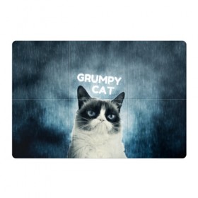 Магнитный плакат 3Х2 с принтом Grumpy Cat в Белгороде, Полимерный материал с магнитным слоем | 6 деталей размером 9*9 см | Тематика изображения на принте: кот | котики | коты | мем | мемы | сердитый кот