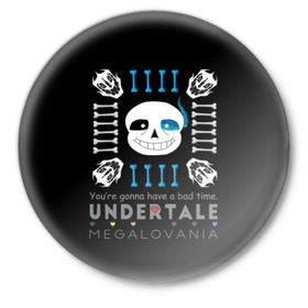 Значок с принтом Undertale в Белгороде,  металл | круглая форма, металлическая застежка в виде булавки | Тематика изображения на принте: alphys | animation | asriel | comic dub | comic dubs | deltarune | gaming | toriel | undertale | андертеил | история | подземная | фриск | чай тв | чара