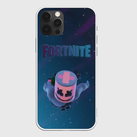 Чехол для iPhone 12 Pro Max с принтом Fortnite x Marshmello (Smail) в Белгороде, Силикон |  | Тематика изображения на принте: 3d | fortnite | marshmello | smail | абстракция | дизайн | звезды | игра | искусство | космос | маршмеллоу | надпись | смайл | стиль | текстура | эмблема