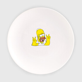 Тарелка с принтом Homer Ahegao в Белгороде, фарфор | диаметр - 210 мм
диаметр для нанесения принта - 120 мм | ahegao | anime | homer | kawaii | manga | simpson | аниме | ахегао | гомер | кавай | манга | симпсон