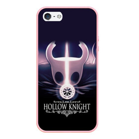 Чехол для iPhone 5/5S матовый с принтом Hollow Knight в Белгороде, Силикон | Область печати: задняя сторона чехла, без боковых панелей | hollow knight | детская | для детей | игра | компьютерная игра | королевство | рыцарь | темный рыцарь | холлов кнайт | экшен