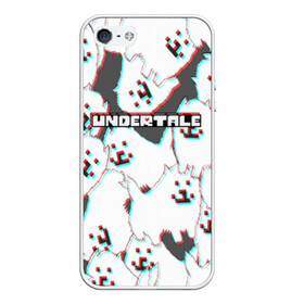 Чехол для iPhone 5/5S матовый с принтом Undertale (Надоедливый пёс) в Белгороде, Силикон | Область печати: задняя сторона чехла, без боковых панелей | 3d | glitch | pixel | undertale | андертейл | без глаз | глитч | игра | надоедливая собака | надоедливый пес | надпись | пиксель | пикселя | подземная история | текстура