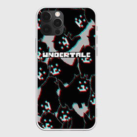 Чехол для iPhone 12 Pro Max с принтом Undertale (Надоедливый пёс) в Белгороде, Силикон |  | 3d | glitch | pixel | undertale | андертейл | без глаз | глитч | игра | надоедливая собака | надоедливый пес | надпись | пиксель | пикселя | подземная история | текстура