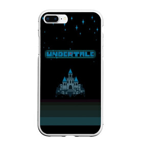 Чехол для iPhone 7Plus/8 Plus матовый с принтом Undertale (Замок) в Белгороде, Силикон | Область печати: задняя сторона чехла, без боковых панелей | 3d | pixel | undertale | абстракция | андертейл | волшебный | волшебство | геометрия | замок | звезды | игра | надпись | пиксель | пикселя | подземная история | текстура