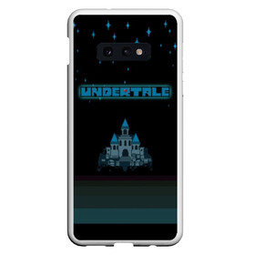 Чехол для Samsung S10E с принтом Undertale (Замок) в Белгороде, Силикон | Область печати: задняя сторона чехла, без боковых панелей | 3d | pixel | undertale | абстракция | андертейл | волшебный | волшебство | геометрия | замок | звезды | игра | надпись | пиксель | пикселя | подземная история | текстура