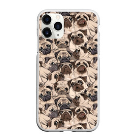 Чехол для iPhone 11 Pro Max матовый с принтом Мопсы в Белгороде, Силикон |  | Тематика изображения на принте: animal | attractive face | breed | cute | dog | eyes | funny | look | pug | puppy | взгляд | глаза | животное | забавный | милый | мопс | порода | собака | щенок