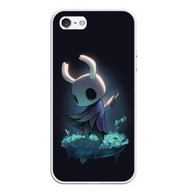 Чехол для iPhone 5/5S матовый с принтом Hollow Knight в Белгороде, Силикон | Область печати: задняя сторона чехла, без боковых панелей | hollow knight | детская | для детей | игра | компьютерная игра | королевство | рыцарь | темный рыцарь | холлов кнайт | экшен