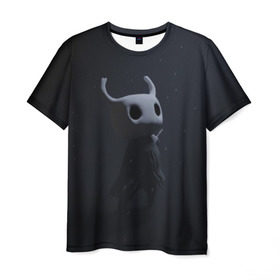 Мужская футболка 3D с принтом Hollow Knight в Белгороде, 100% полиэфир | прямой крой, круглый вырез горловины, длина до линии бедер | hollow knight | детская | для детей | игра | компьютерная игра | королевство | рыцарь | темный рыцарь | холлов кнайт | экшен