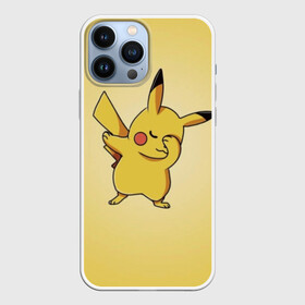 Чехол для iPhone 13 Pro Max с принтом Pikachu Pika Pika в Белгороде,  |  | pika | pikachu | аниме | детская | детям | игры | молния | мышка | мышь | пика | пикачу | покемон | покемоны