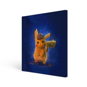 Холст квадратный с принтом Pikachu Pika Pika в Белгороде, 100% ПВХ |  | pika | pikachu | аниме | детская | детям | игры | молния | мышка | мышь | пика | пикачу | покемон | покемоны
