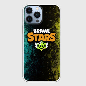 Чехол для iPhone 13 Pro Max с принтом Brawl Stars. в Белгороде,  |  | Тематика изображения на принте: 3d | brawl stars | moba | бравл старс | жанр | игра | краска | лого | логотип | надпись | пятна | разводы | текстура