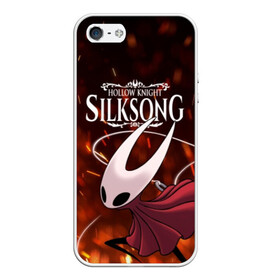 Чехол для iPhone 5/5S матовый с принтом Hollow Knight SILKSONG в Белгороде, Силикон | Область печати: задняя сторона чехла, без боковых панелей | game | games | ghosts | godmaster | hollow | hornet | knight | metroidvania | silksong | zote | гримм | зот | игра | игры | квиррел | найт | песня | полый | призраки | пустой | рыцарь | силксонг | холлоу | хорнет | шелк