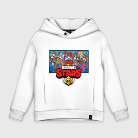 Детское худи Oversize хлопок с принтом BRAWL STARS | БРАВЛ СТАРС в Белгороде, френч-терри — 70% хлопок, 30% полиэстер. Мягкий теплый начес внутри —100% хлопок | боковые карманы, эластичные манжеты и нижняя кромка, капюшон на магнитной кнопке | android | brawl stars | bull | colt | games | mobile game | stars | берли | бо | брок | ворон | джесси | динамайк | дэррил | игры | кольт | леон | мобильные игры | мортис | нита | пайпер | пенни | поко | пэм | рикошет | спайк | тара | фрэн