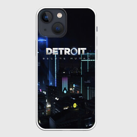 Чехол для iPhone 13 mini с принтом DETROIT: BECOME HUMAN в Белгороде,  |  | action | ai | android | connor | dbhpk19 | detroit become human | game | rk 800 | rk 900 | андроиды | детектив | игра | игры | интерактивное кино | кара | коннор | логотип | маркус | роботы | фирменный стиль | экшн