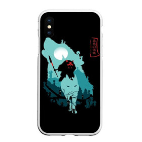 Чехол для iPhone XS Max матовый с принтом Princess Mononoke в Белгороде, Силикон | Область печати: задняя сторона чехла, без боковых панелей | anime | ghibli | hayao miyazaki | hime | meme | miyazaki | mononoke | music | princess | studio ghibli | tokyo | иероглиф | манга | стиль | фентези