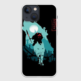 Чехол для iPhone 13 mini с принтом Princess Mononoke в Белгороде,  |  | anime | ghibli | hayao miyazaki | hime | meme | miyazaki | mononoke | music | princess | studio ghibli | tokyo | иероглиф | манга | стиль | фентези