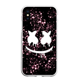 Чехол для iPhone XS Max матовый с принтом Marshmello Stars в Белгороде, Силикон | Область печати: задняя сторона чехла, без боковых панелей | Тематика изображения на принте: christopher | comstock | dj | dotcom | fortnite | friends | glitch | marshmallow | marshmello | star | stars | usa | глитч | диджей | друзья | звезды | зефир | комсток | космос | крис | мармелад | маршмэллоу | молнии | музыка | продюсер | сша |