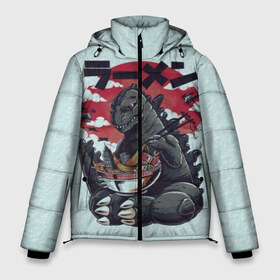 Мужская зимняя куртка 3D с принтом Blue Godzilla в Белгороде, верх — 100% полиэстер; подкладка — 100% полиэстер; утеплитель — 100% полиэстер | длина ниже бедра, свободный силуэт Оверсайз. Есть воротник-стойка, отстегивающийся капюшон и ветрозащитная планка. 

Боковые карманы с листочкой на кнопках и внутренний карман на молнии. | godzilla | king of the monsters | годзила | годзилла 2 | король монстров