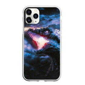 Чехол для iPhone 11 Pro Max матовый с принтом Годзилла в Белгороде, Силикон |  | godzilla | king of the monsters | годзила | годзилла 2 | король монстров