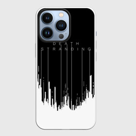 Чехол для iPhone 13 Pro с принтом DEATH STRANDING | DS в Белгороде,  |  | Тематика изображения на принте: bridges | death stranding | fragile express | games | kojima | kojima productions | logo | ludens | игры | кодзима | лого | люденс