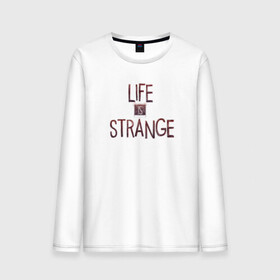 Мужской лонгслив хлопок с принтом Life is Strange в Белгороде, 100% хлопок |  | chloe | life is strange | life is strange timeline | max | strange | timeline | жизнь странная штука | макс кофилд | хлоя прайс