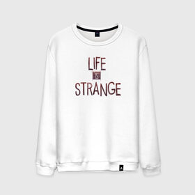 Мужской свитшот хлопок с принтом Life is Strange в Белгороде, 100% хлопок |  | chloe | life is strange | life is strange timeline | max | strange | timeline | жизнь странная штука | макс кофилд | хлоя прайс