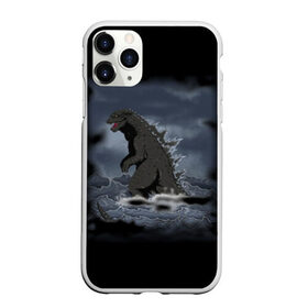 Чехол для iPhone 11 Pro Max матовый с принтом Годзилла в Белгороде, Силикон |  | godzilla | king of the monsters | годзила | годзилла 2 | король монстров | фильмы