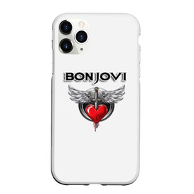 Чехол для iPhone 11 Pro матовый с принтом Bon Jovi в Белгороде, Силикон |  | bon jovi | бон джови | музыка | музыкальная группа | песни | рок | рок группа | рокгруппа