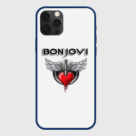 Чехол для iPhone 12 Pro с принтом Bon Jovi в Белгороде, силикон | область печати: задняя сторона чехла, без боковых панелей | bon jovi | бон джови | музыка | музыкальная группа | песни | рок | рок группа | рокгруппа