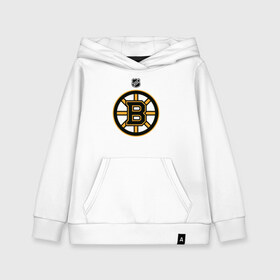 Детская толстовка хлопок с принтом Boston Bruins NHL в Белгороде, 100% хлопок | Круглый горловой вырез, эластичные манжеты, пояс, капюшен | boston | boston bruins | hockey | nhl | бостон | бостон брюинз | кубок стенли | нхл | спорт | хоккей | шайба