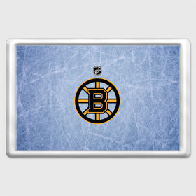 Магнит 45*70 с принтом Boston Bruins в Белгороде, Пластик | Размер: 78*52 мм; Размер печати: 70*45 | Тематика изображения на принте: boston | boston bruins | hockey | nhl | бостон | бостон брюинз | кубок стенли | нхл | спорт | хоккей | шайба